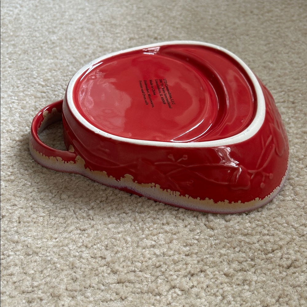 LTD Commodities Red Ceramic Baked Brie Dish - Picture 6 of 7